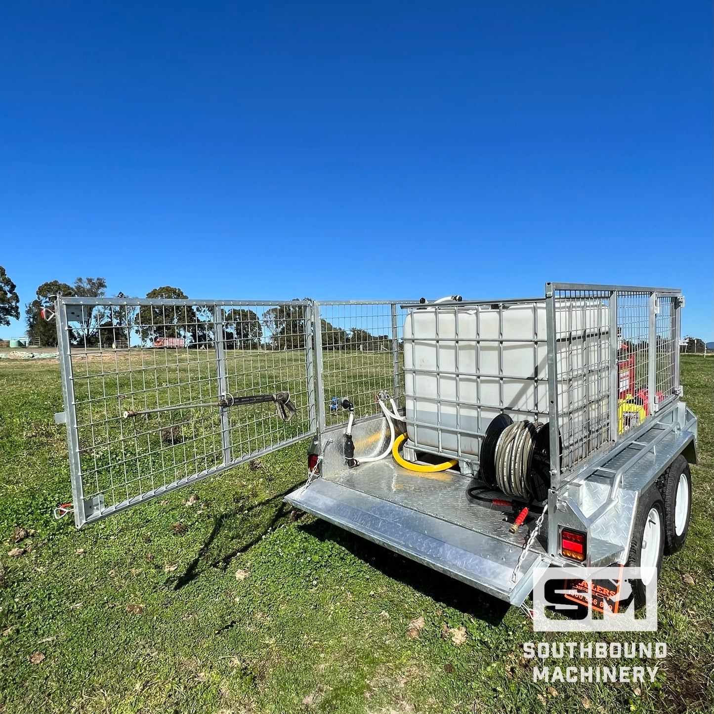 4000Psi Hot/Cold Pressure Washer Trailer